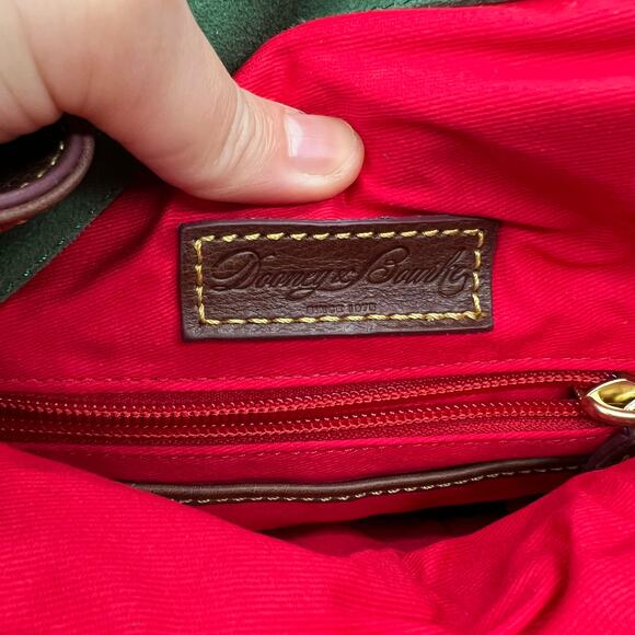 Dooney & Bourke Florentine Med Toggle Crossbody Bags Chestnut Brown - Picture 5 of 16